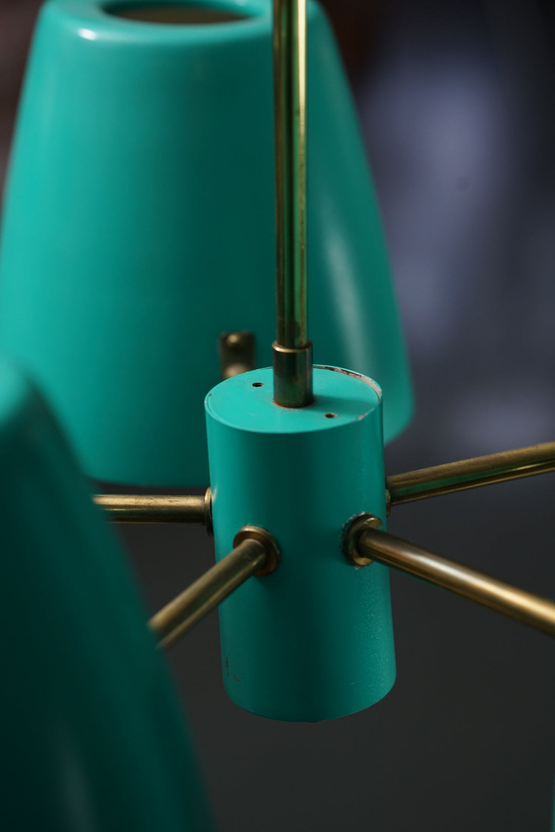 Rare ceiling lamp, Itsu, 1950s
