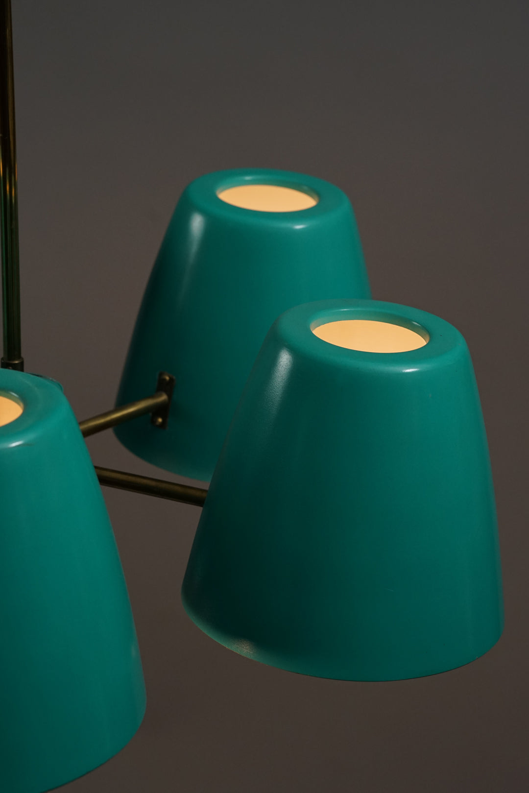 Rare ceiling lamp, Itsu, 1950s