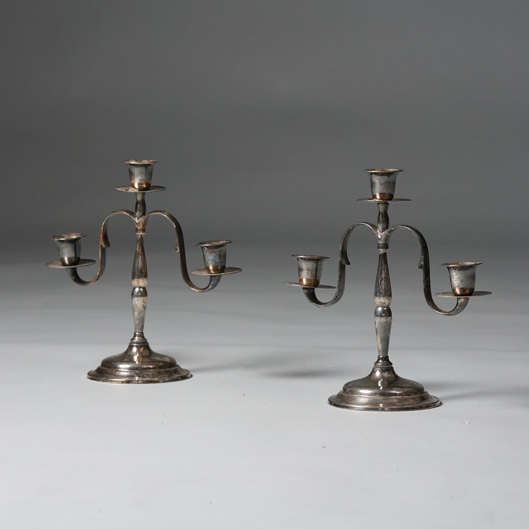 Candle holders, Paavo Tynell, Taito Oy, 1920/1930s