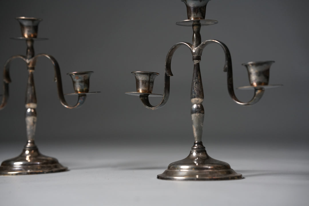 Candle holders, Paavo Tynell, Taito Oy, 1920/1930s