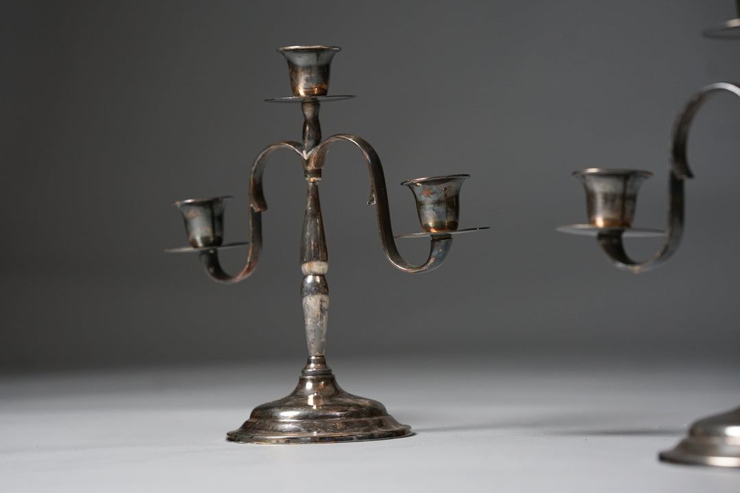 Candle holders, Paavo Tynell, Taito Oy, 1920/1930s