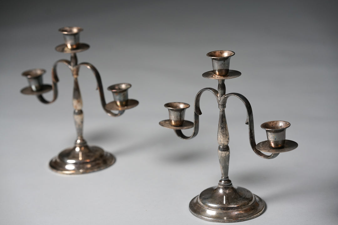 Candle holders, Paavo Tynell, Taito Oy, 1920/1930s