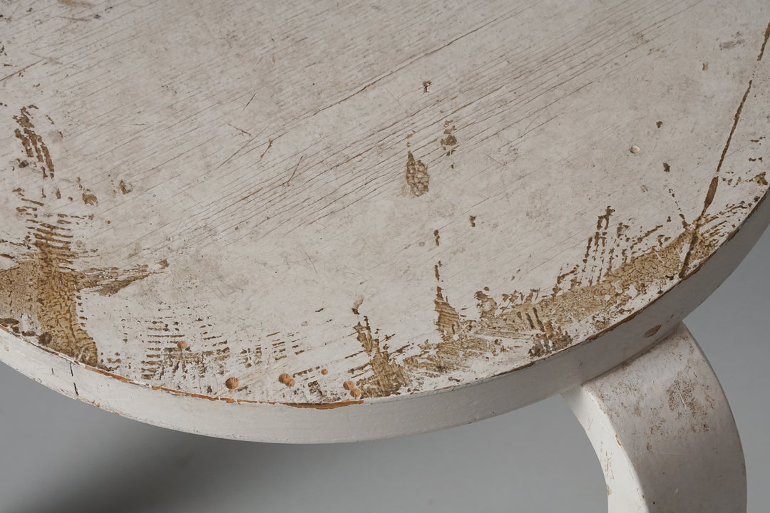 Model 60 stool, Alvar Aalto, Oy Huonekalu- ja Rakennustyötehdas Ab, 1930/1940s