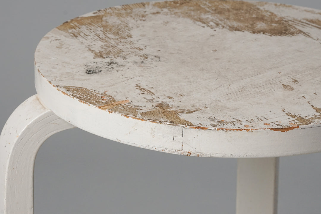 Model 60 stool, Alvar Aalto, Oy Huonekalu- ja Rakennustyötehdas Ab, 1930/1940s