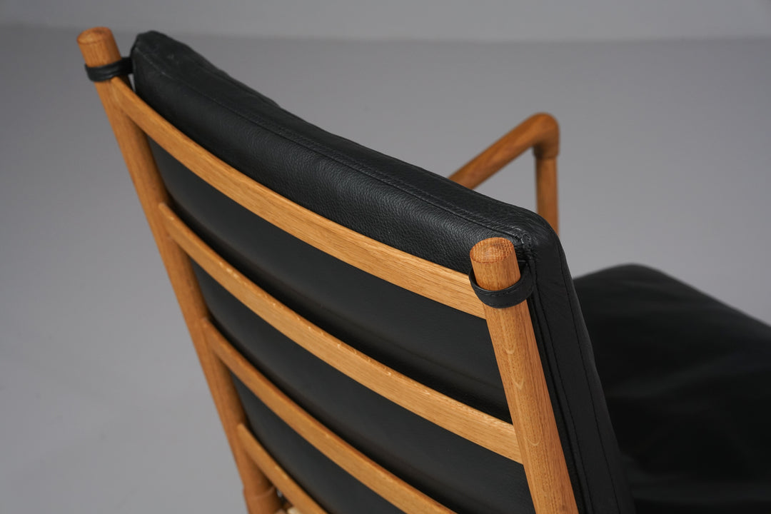 Model "Colonial" / OW149 armchair and model OW149F footstool, Ole Wanscher, Carl Hansen & Søn, 2000s