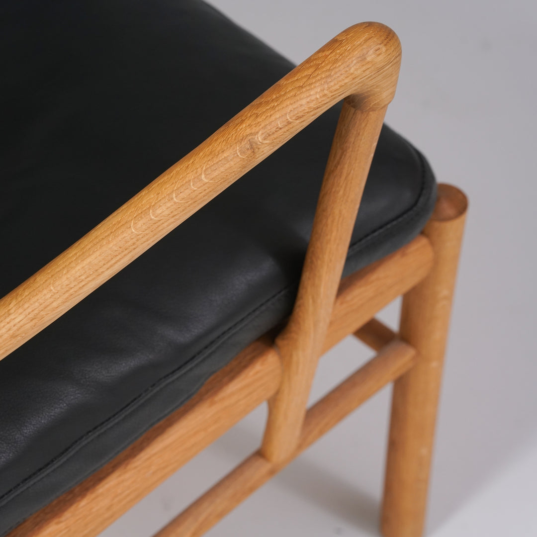 Model "Colonial" / OW149 armchair and model OW149F footstool, Ole Wanscher, Carl Hansen & Søn, 2000s