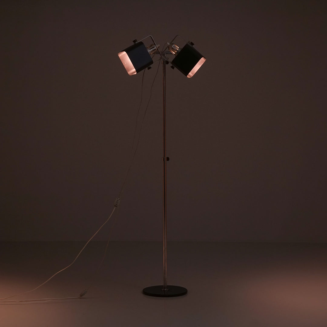 Floor light model 100E, Yrjö Kukkapuro, Haimi, 1970s