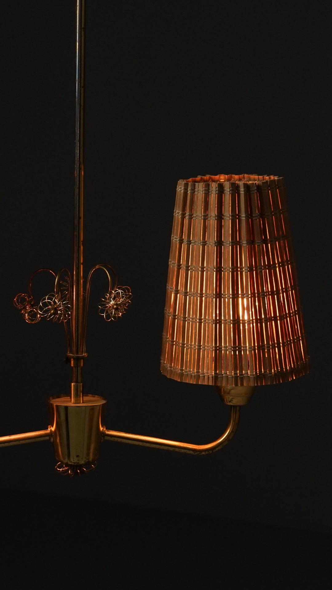 Two arm pendant, Itsu, 1950s