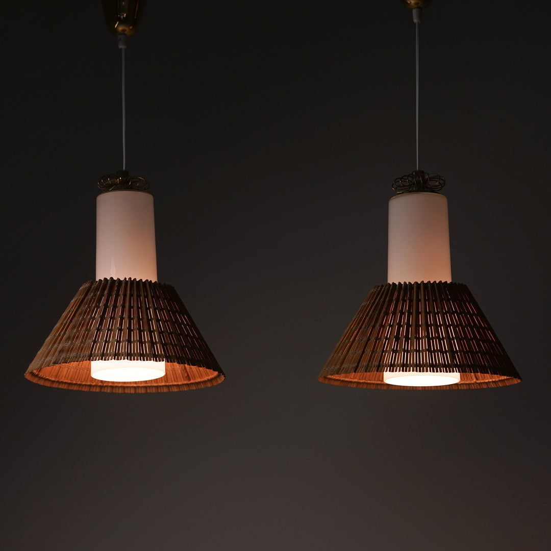 Model K3-43 pendant (6 pieces), Paavo Tynell, Idman, 1950/1960s