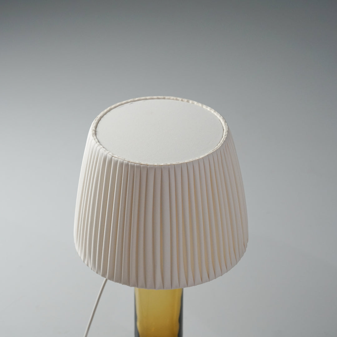 Art glass table lamps, Sweden, 1960s