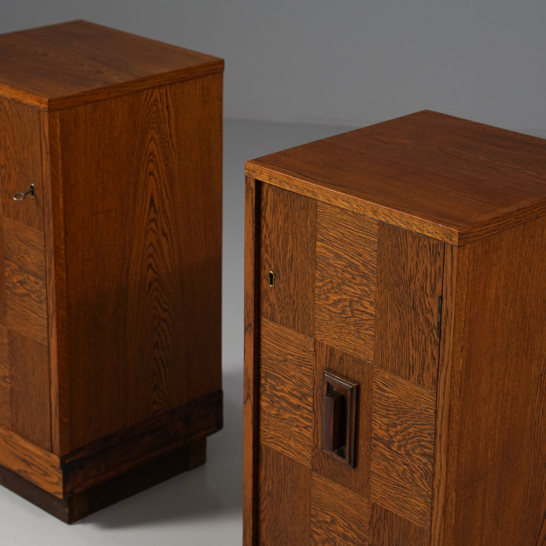 Art Deco yöpöytäpari, Suomi, 1900-luvun alku