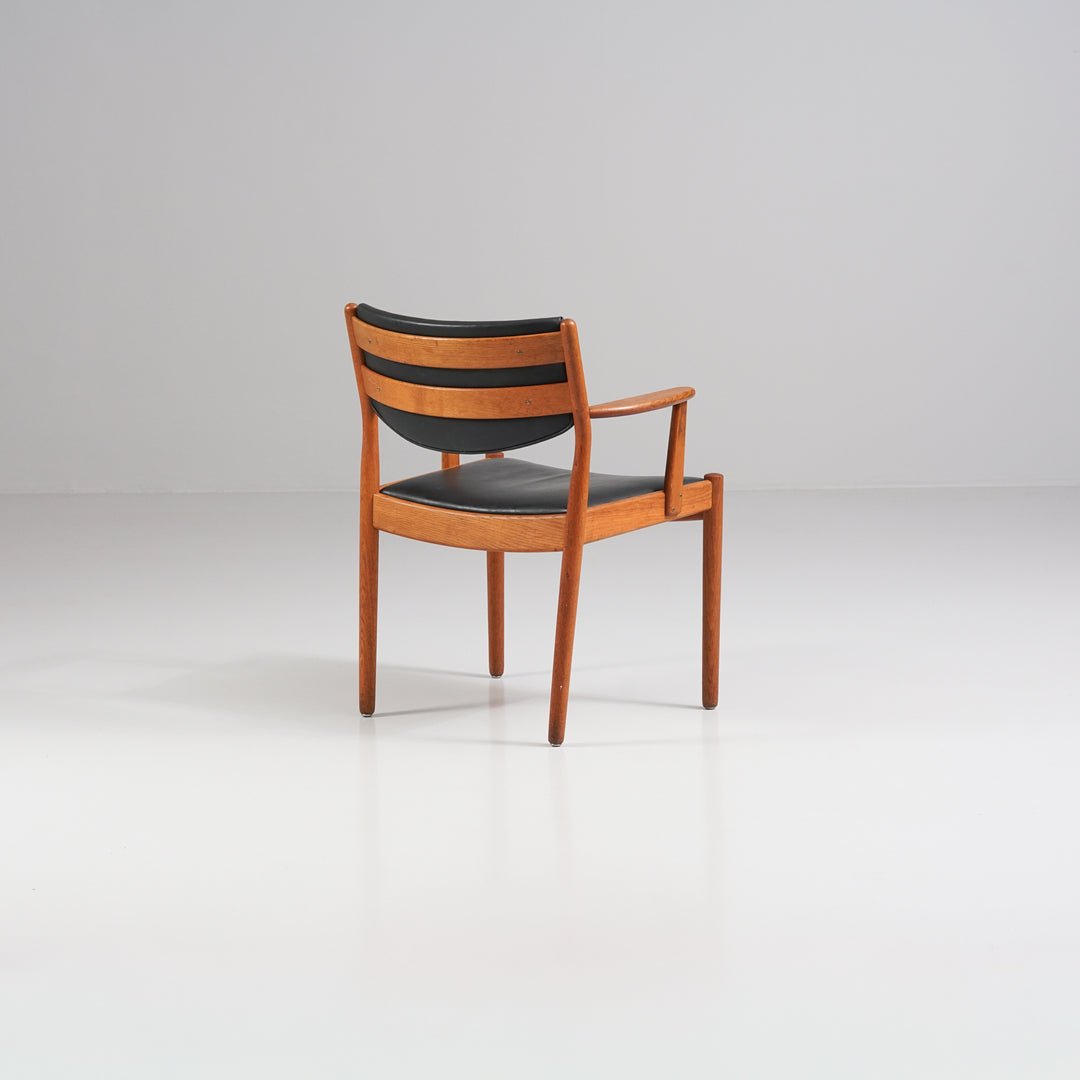 Chair model J62 (4 pieces), Poul Volther, FDB Møbler, Denmark, 1960s