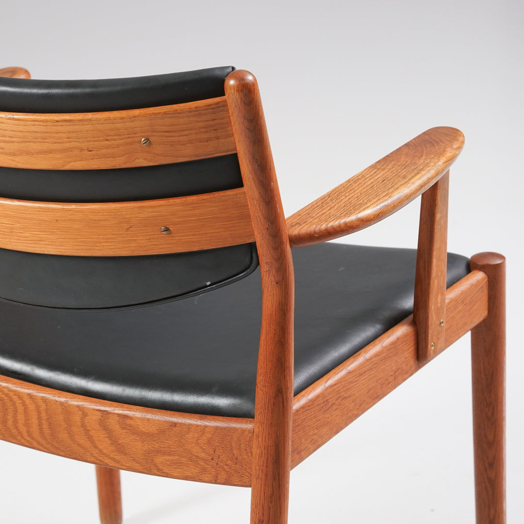 Chair model J62 (4 pieces), Poul Volther, FDB Møbler, Denmark, 1960s