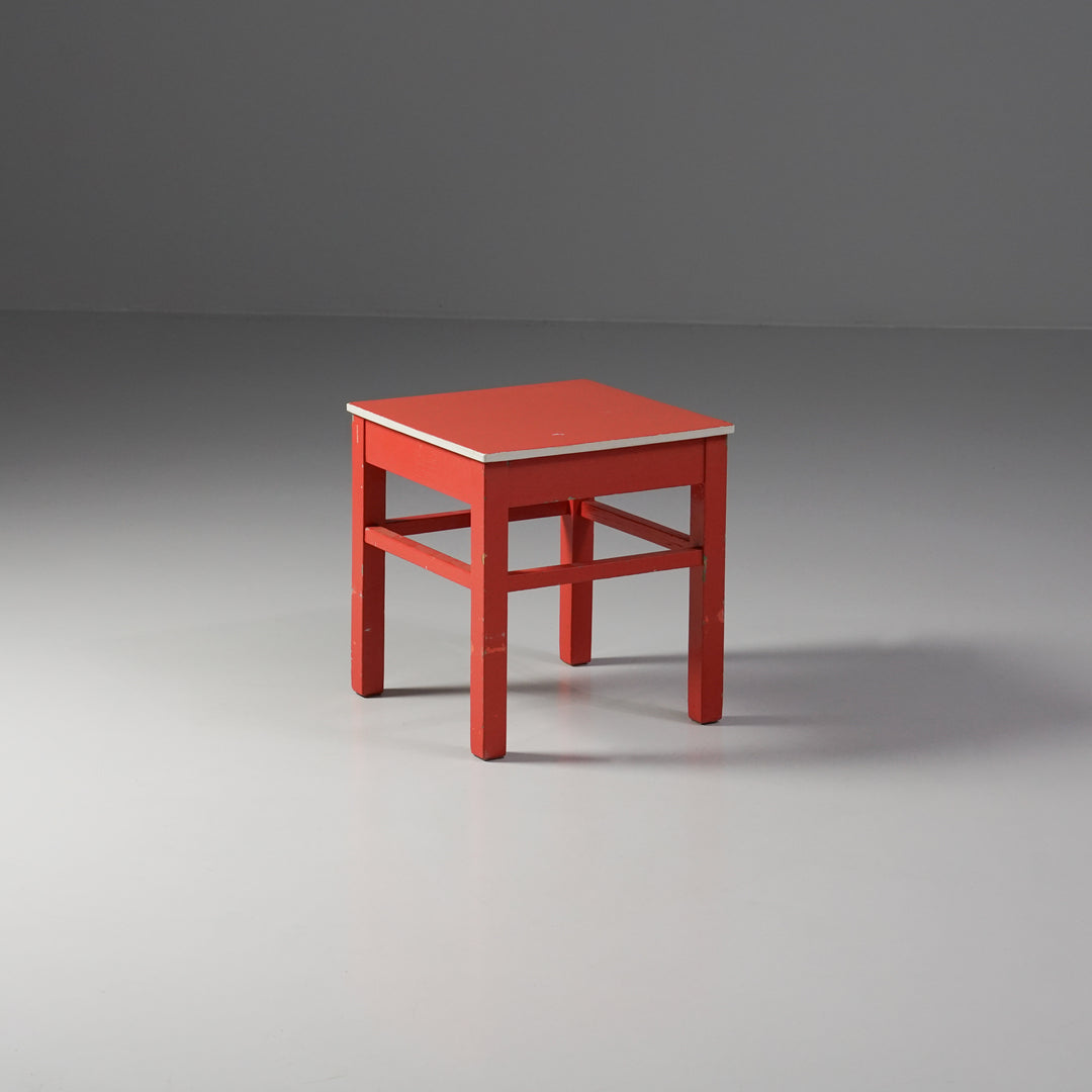 Extremely rare stool, Alvar Aalto, Oy Huonekalu- ja Rakennustyötehdas Ab, 1940s