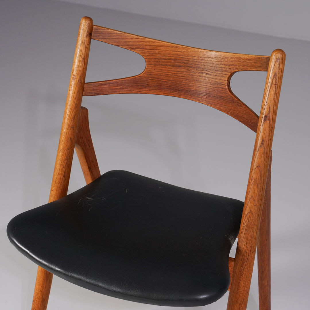 Malli CH29 "Sawbuck Chair" -tuolit (10 kpl), Hans J. Wegner, Carl Hansen & Søn, 1900-luvun puoliväli