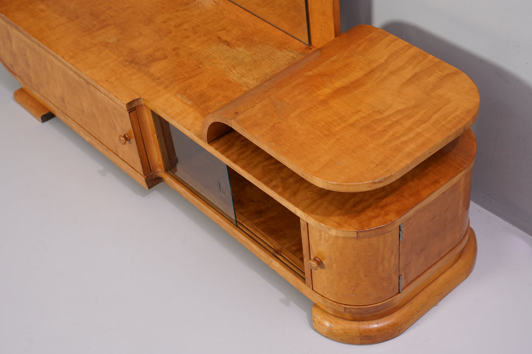 Art Deco peilipöytä, 30-luku