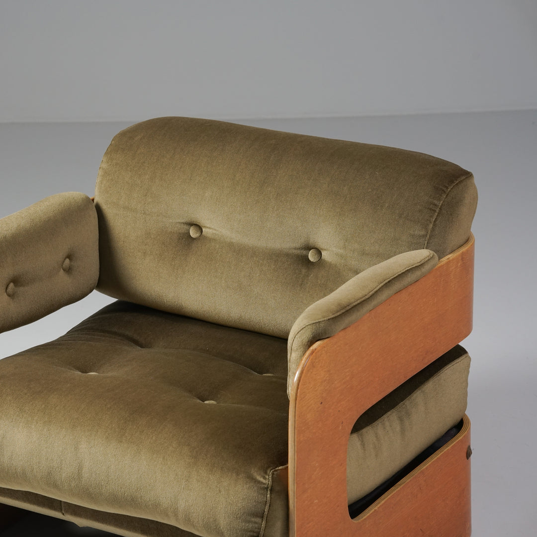 Model "Euroform" armchair (2 pieces), Maija Ruoslahti, Sopenkorpi, 1960s