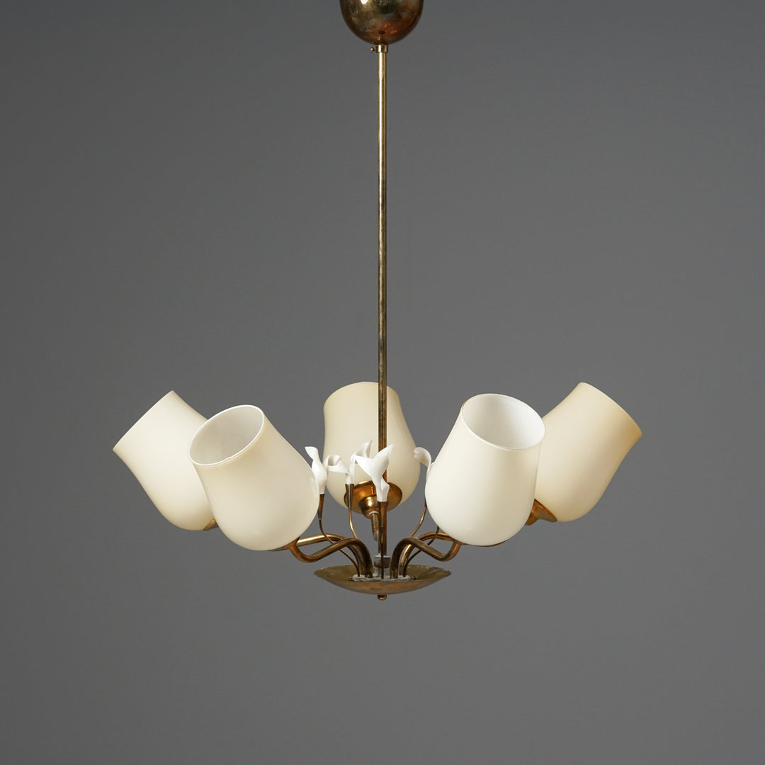 Chandelier, KORUMO Oy, Finland, 1950s