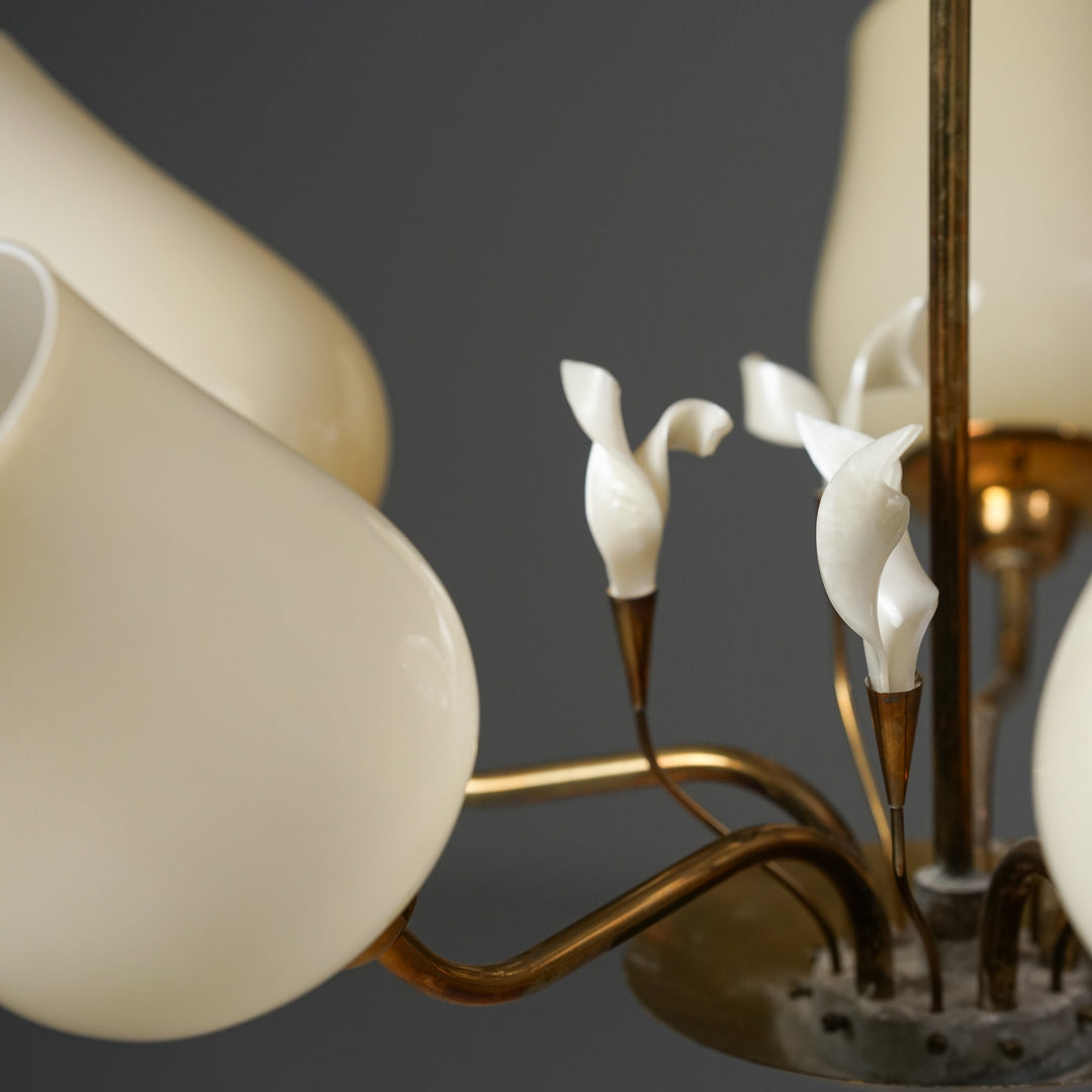 Chandelier, KORUMO Oy, Finland, 1950s