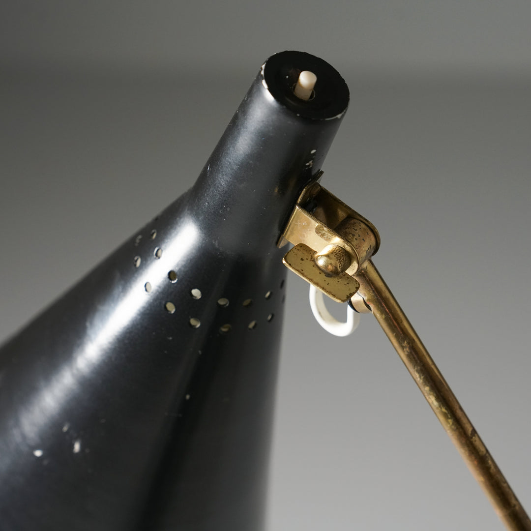 Pair of model K10-11 floor lamps, Tapio Wirkkala, Idman, 1950s
