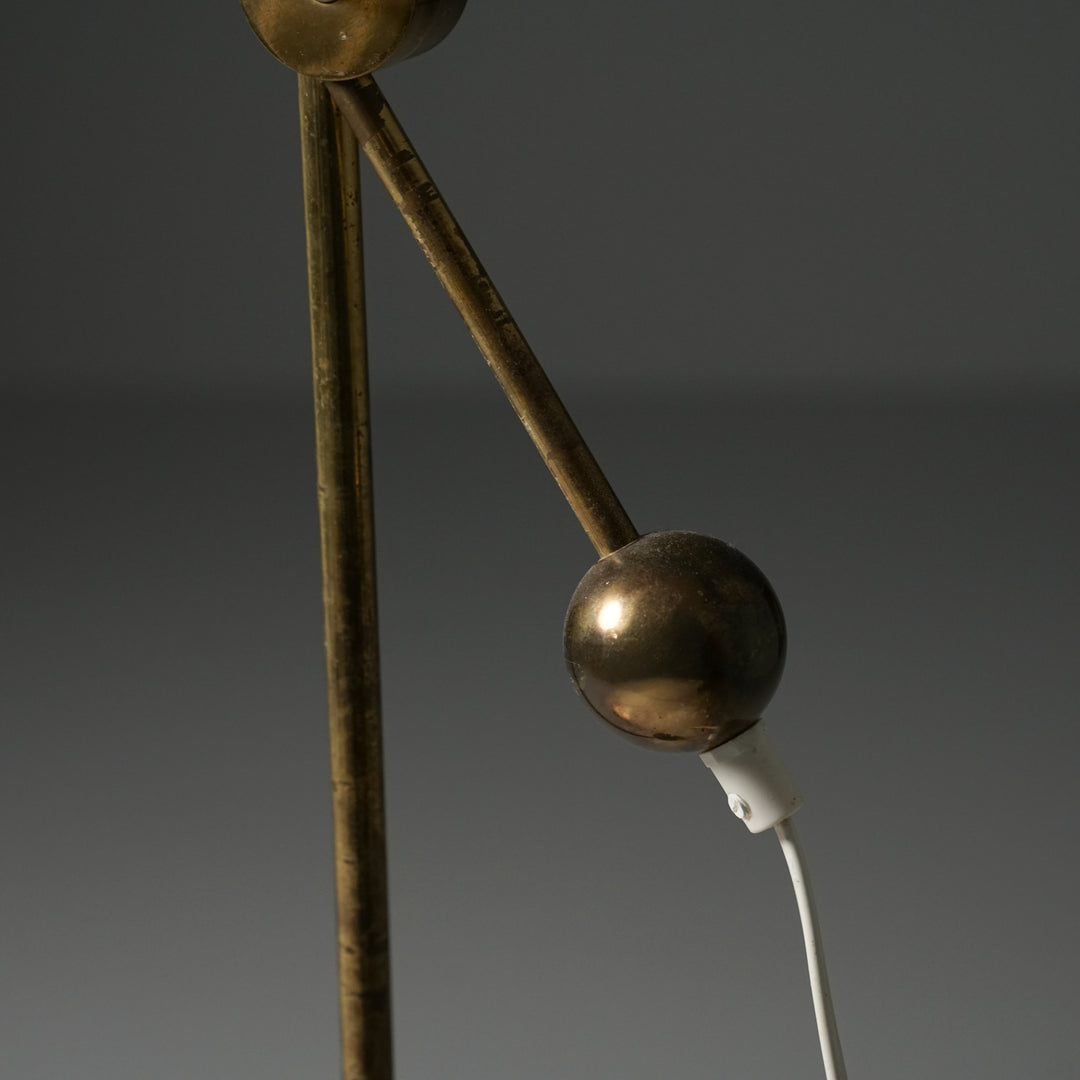 Pair of model K10-11 floor lamps, Tapio Wirkkala, Idman, 1950s