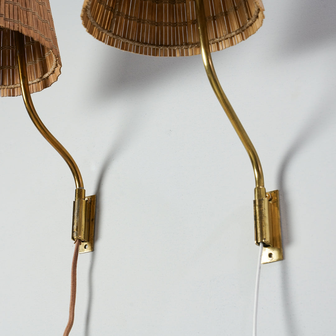 Pair of model 3053 wall lights, Lisa Johansson-Pape, Orno, 1950s