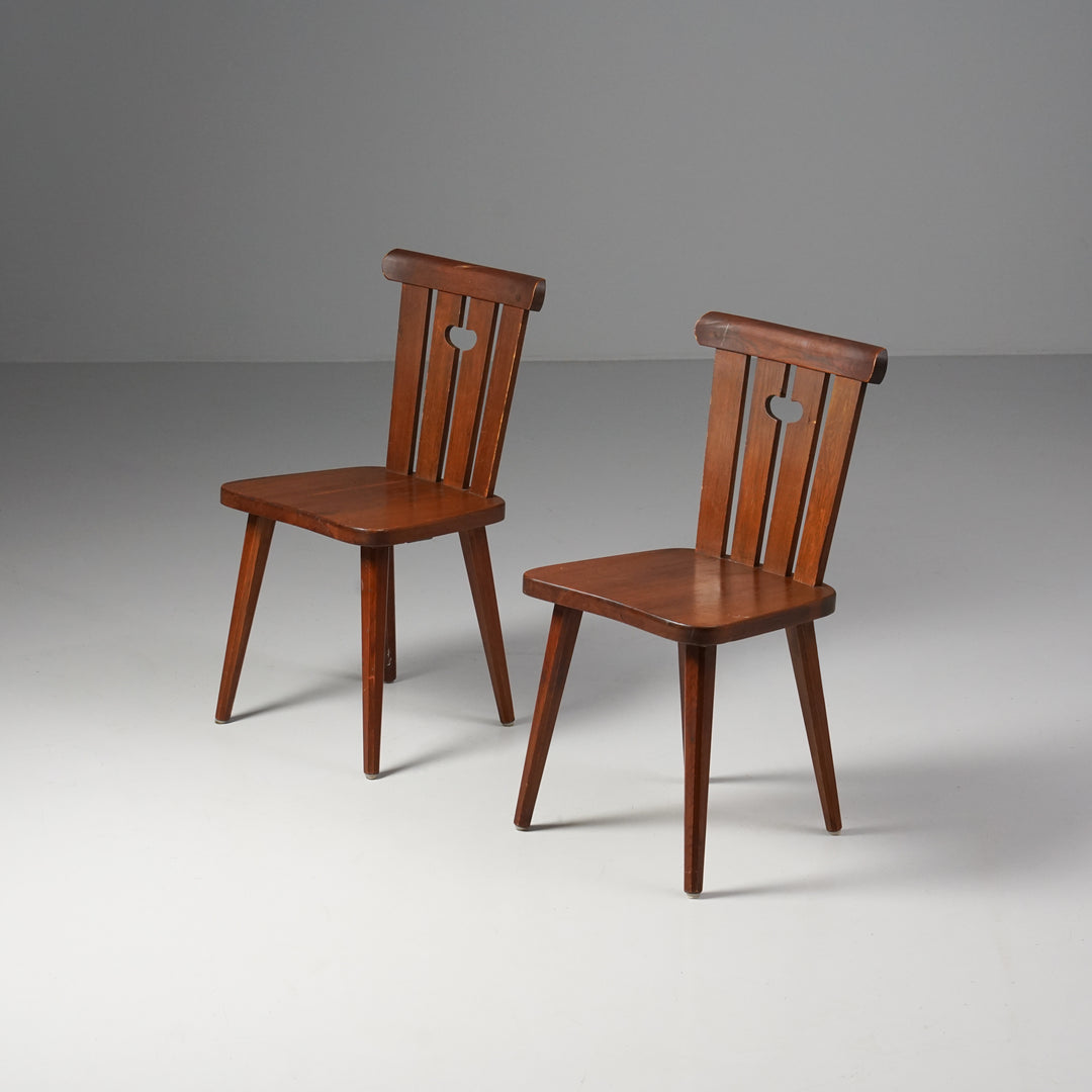 Pair of chairs, Göran Malmvall, 1970s