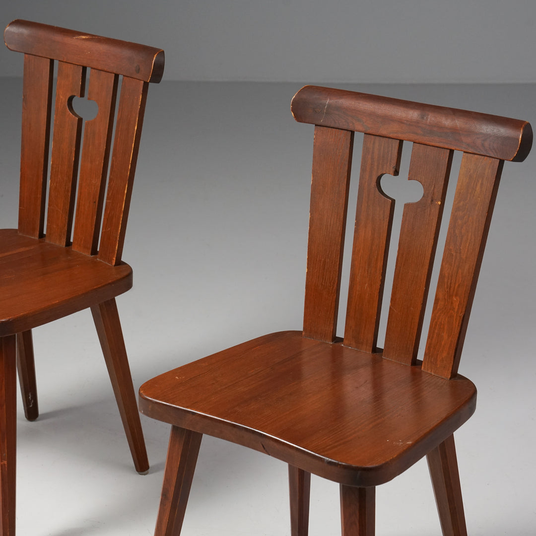 Pair of chairs, Göran Malmvall, 1970s