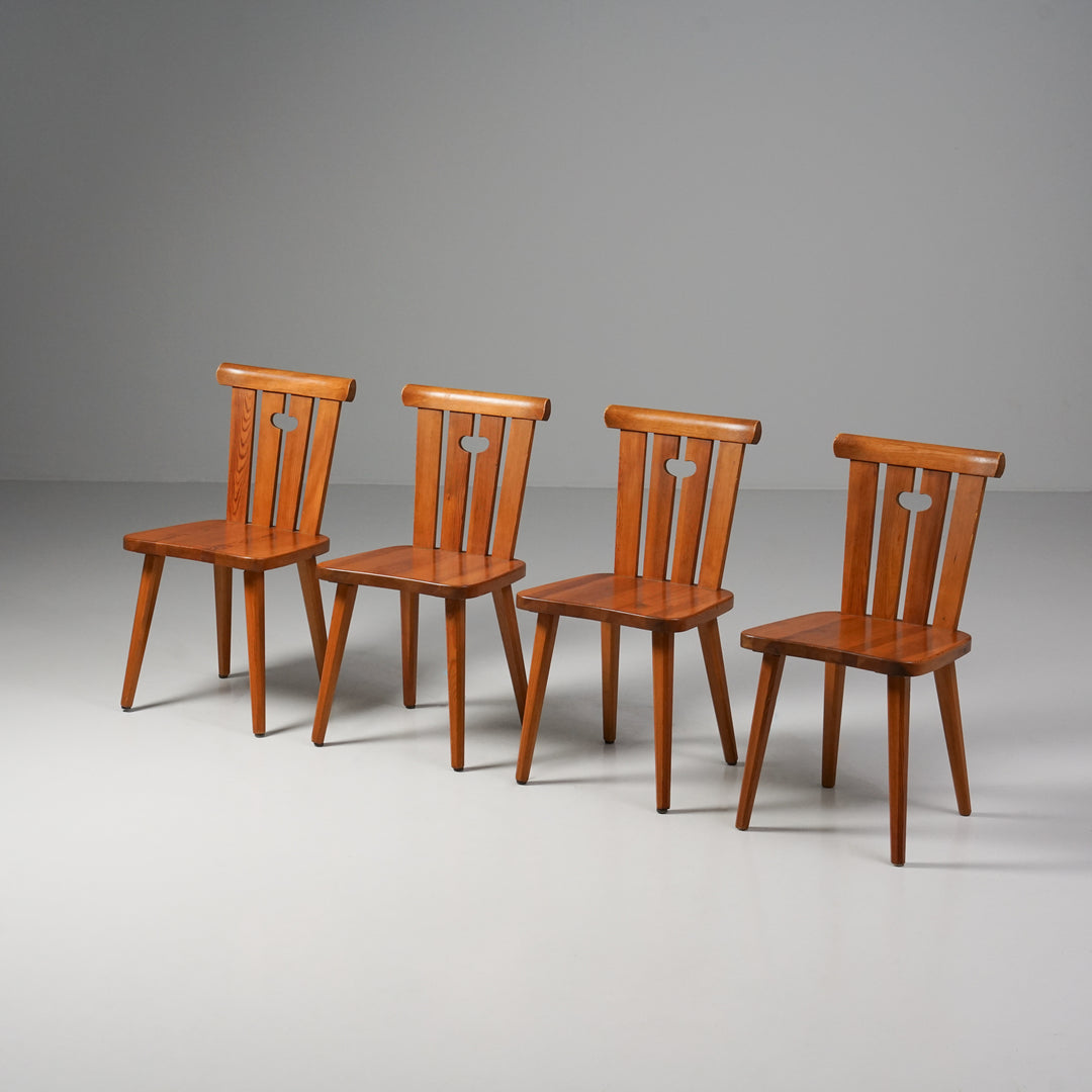 Set of chairs (4 pieces), Göran Malmvall, 1970s