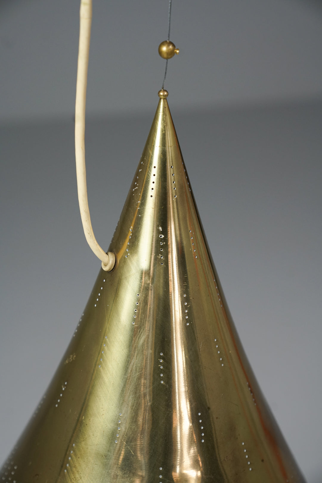 Rare model 10220 counterweight pendant, Paavo Tynell, Taito Oy, 1940/1950s