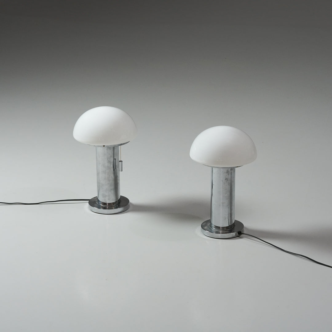 Pair of table lamps, Glashütte Limburg, 1970/1980s